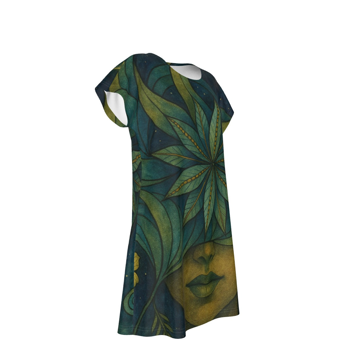 Time To Escape  Women's Short Sleeve Dress