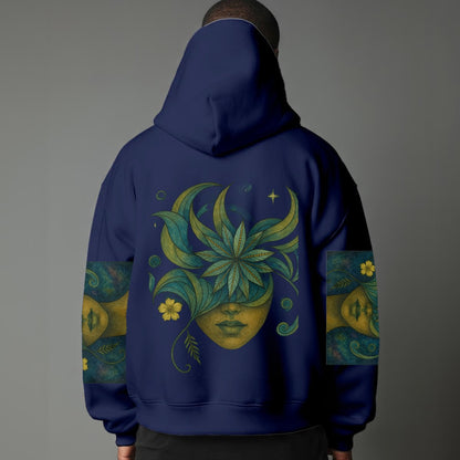 Time To Escape  Unisex Pullover Hoodie with Micro-Fleece Lining|DTF