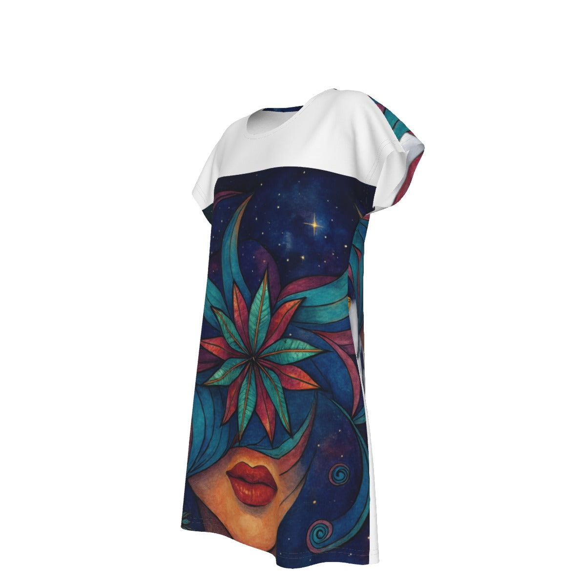 Time To Escape  Women's Short Sleeve Dress