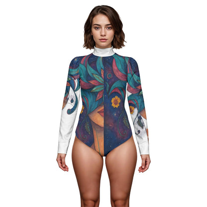 Time To Escape  women's puff sleeve bodysuit