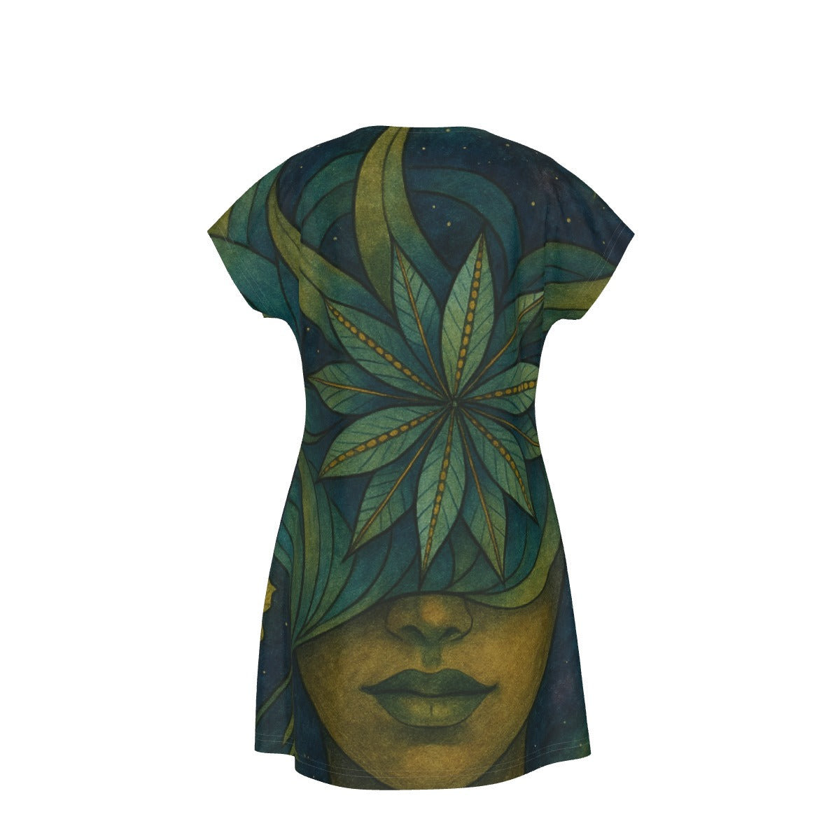 Time To Escape  Women's Short Sleeve Dress