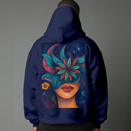 Time To Escape  Unisex Pullover Hoodie with Micro-Fleece Lining|DTF