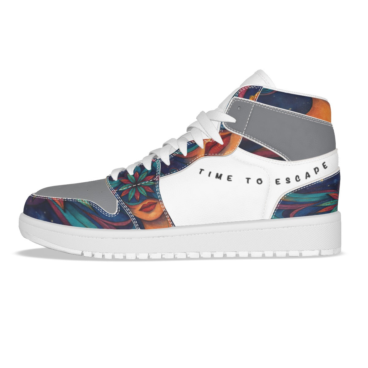 Time To Escape  Women's Synthetic Leather Stitching Shoes