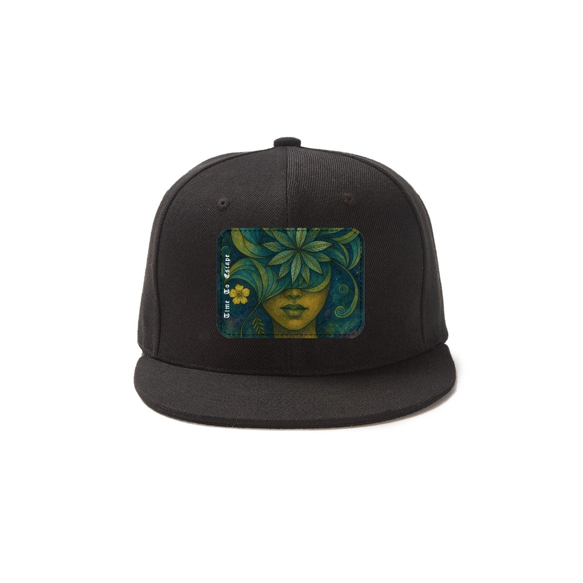Time To Escape Snapback Hat with Metal Buckle
