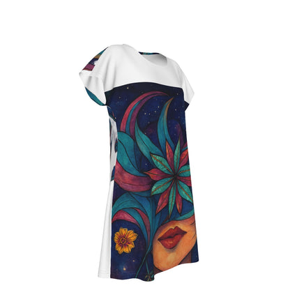 Time To Escape  Women's Short Sleeve Dress