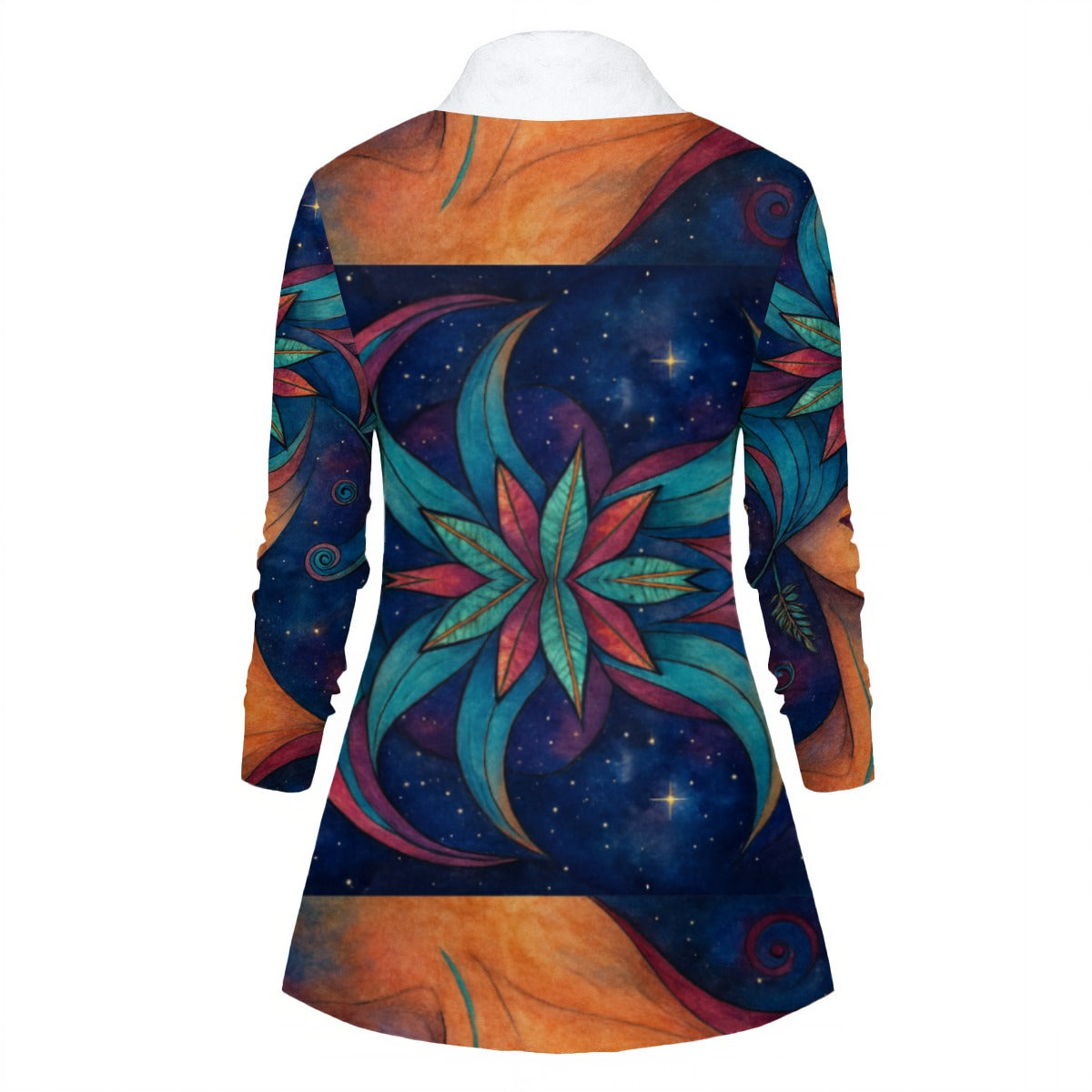 Time To Escape  Women's Draped Long Sleeve Top