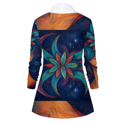 Time To Escape  Women's Draped Long Sleeve Top