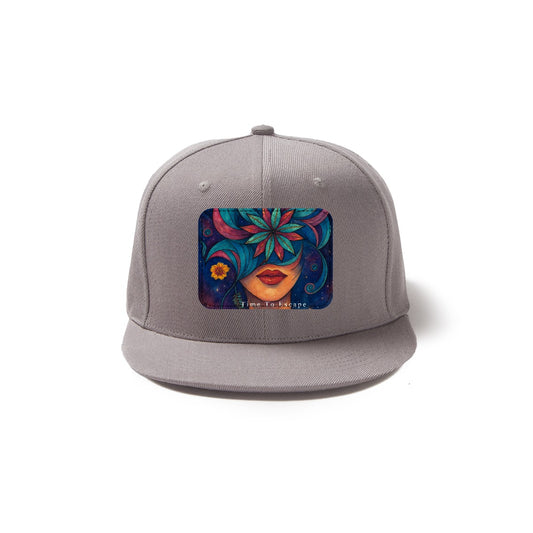 Time To Escape  Snapback Hat with Metal Buckle