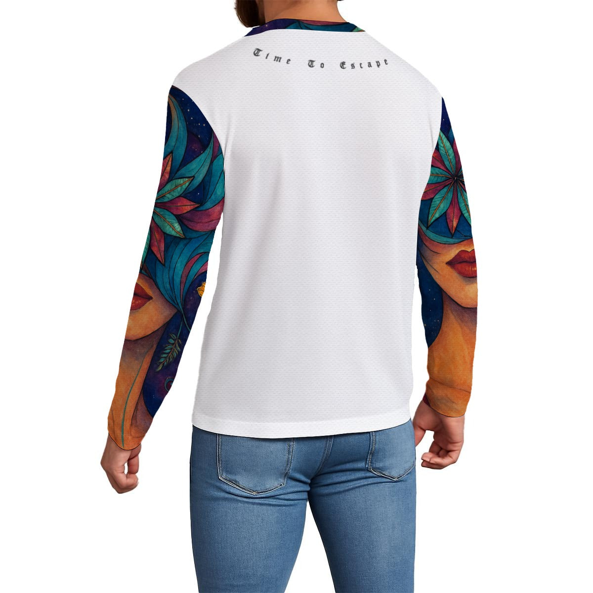 Time To Escape  Men's Long Sleeve T-Shirt