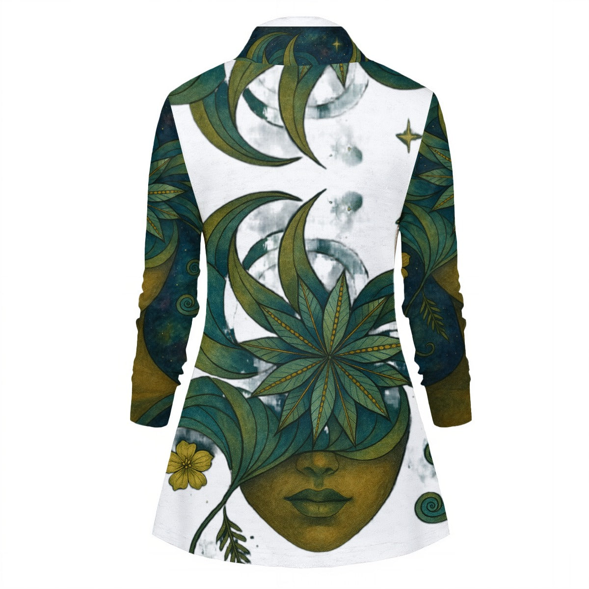 Time To Escape  Women's Draped Long Sleeve Top