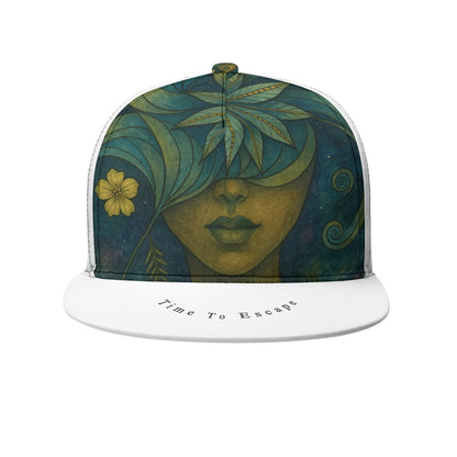 Time To Escape  Flat-Brim Baseball Cap With Box