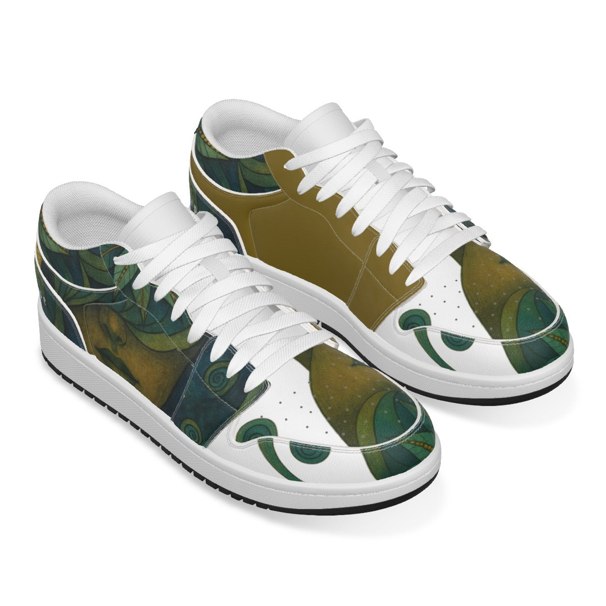 Time To Escape  Men's Low State Leather Stitching Shoes