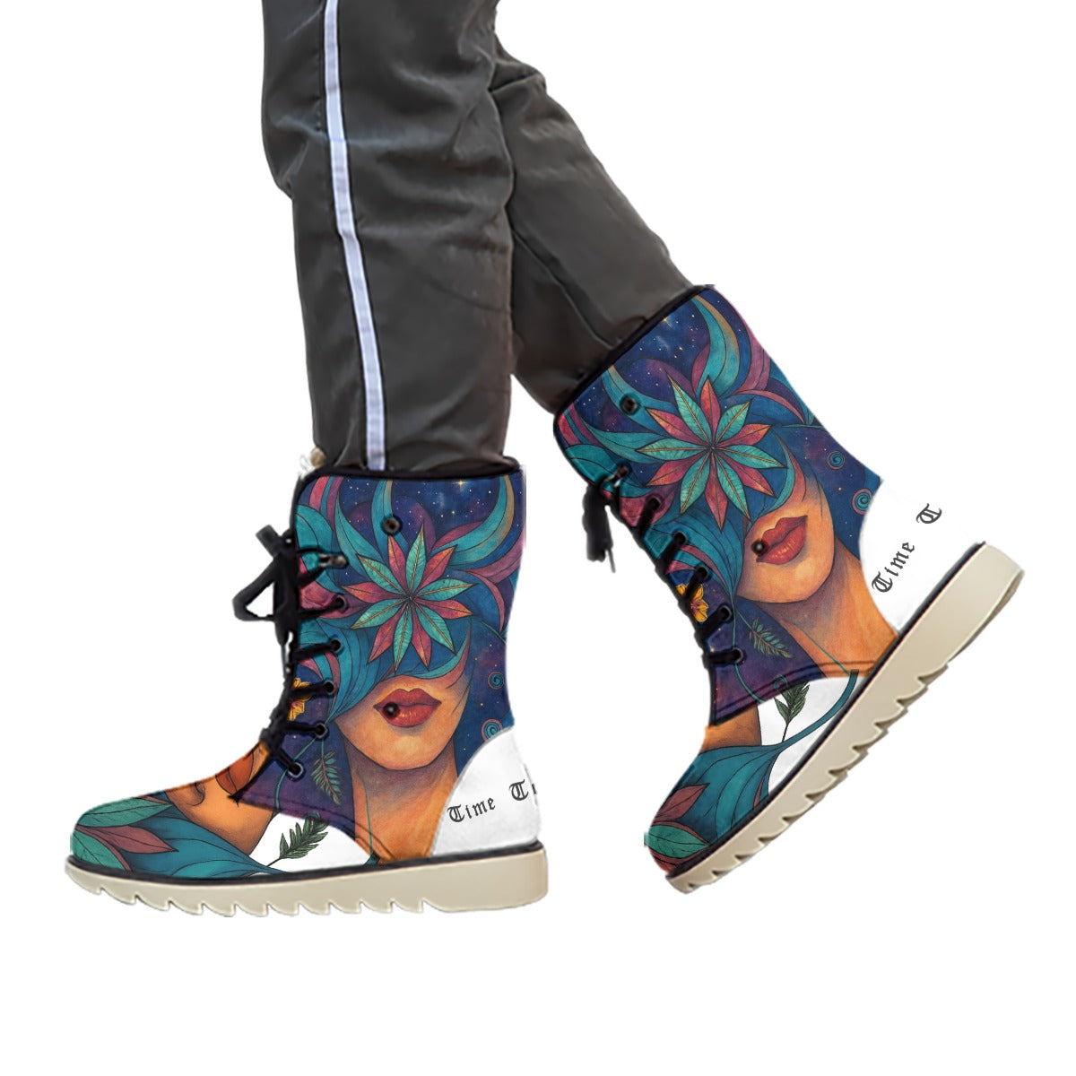 Time To Escape  Women's Plush Boots