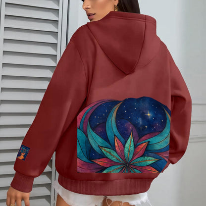 Time To Escape  Women's Oversize Hoodie With Fleece |DTF