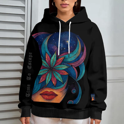 Time To Escape  Women's Oversize Hoodie With Fleece |DTF