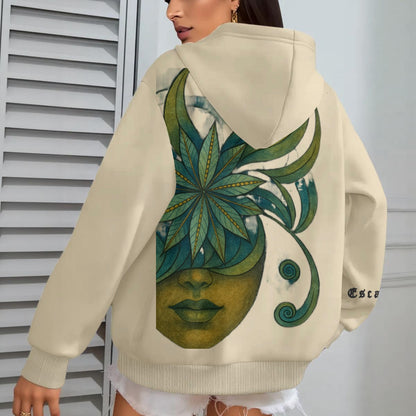 Time To Escape  Women's Oversize Hoodie With Fleece |DTF