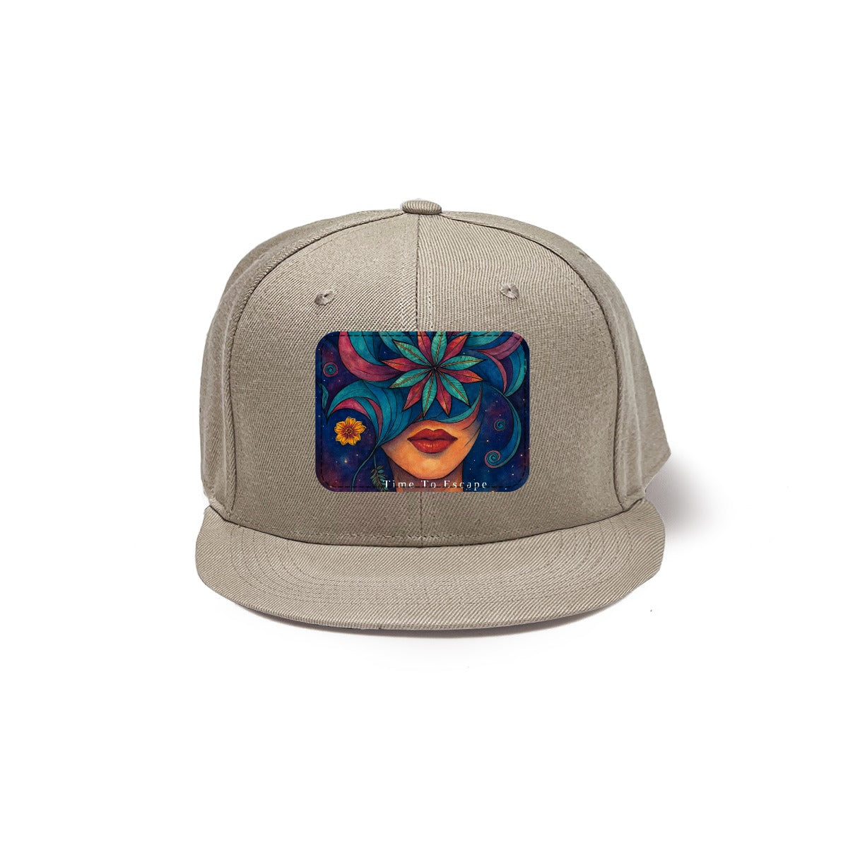 Time To Escape  Snapback Hat with Metal Buckle