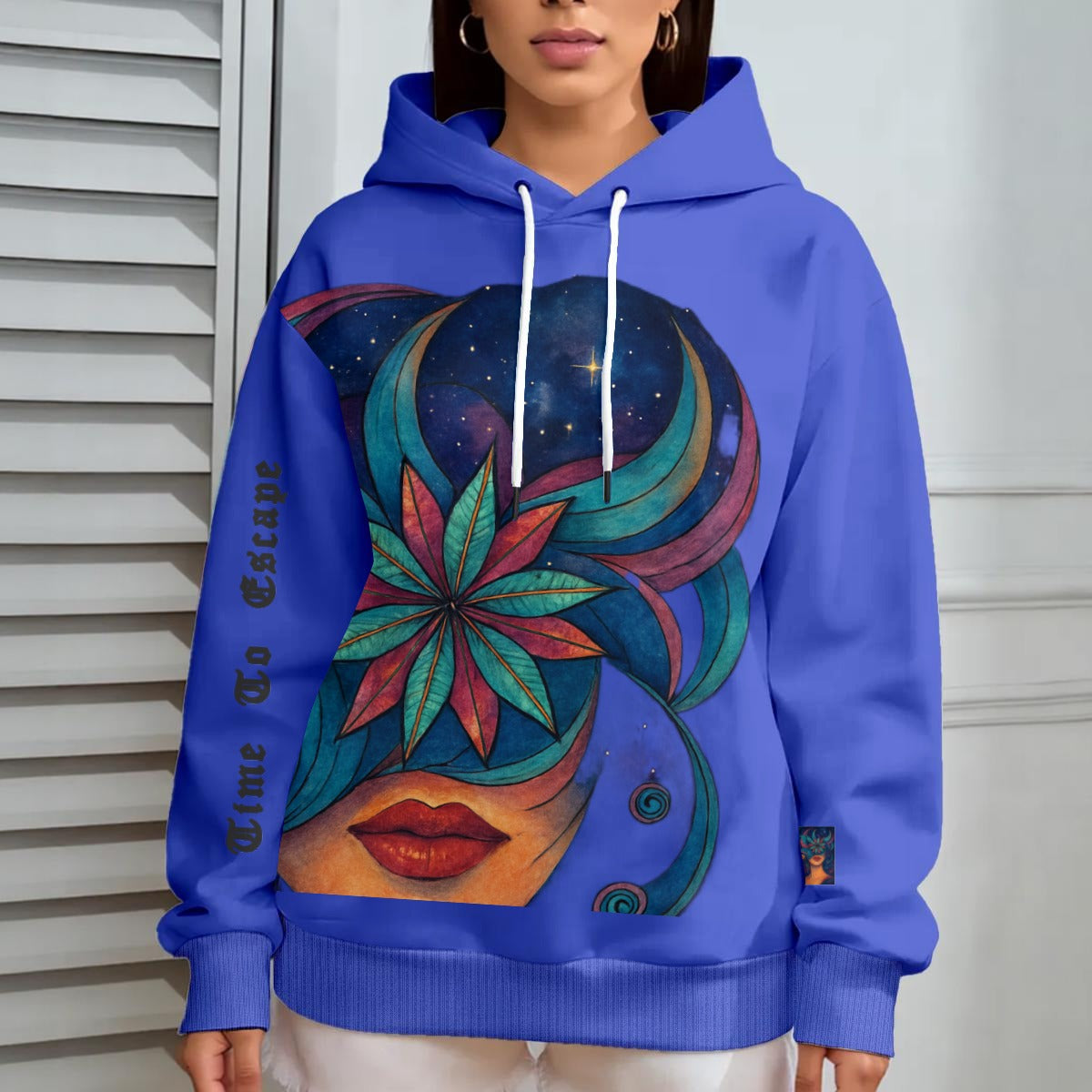 Time To Escape  Women's Oversize Hoodie With Fleece |DTF