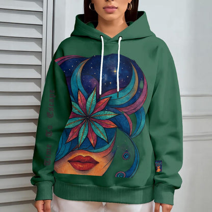 Time To Escape  Women's Oversize Hoodie With Fleece |DTF