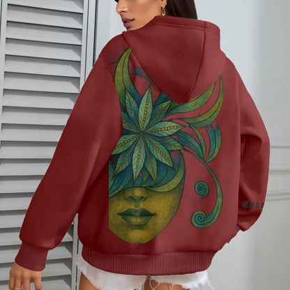 Time To Escape  Women's Oversize Hoodie With Fleece |DTF