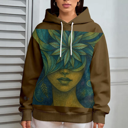 Time To Escape  Women's Oversize Hoodie With Fleece |DTF