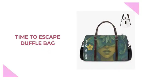 Time To Escape Duffle Bag by@Outfy