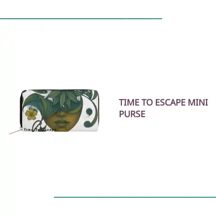 Time To Escape Mini Purse by@Outfy