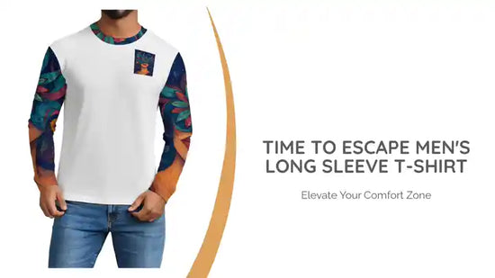 Time To Escape Men's Long Sleeve T-Shirt by@Outfy