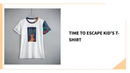 Time To Escape Kid&#039;s T-Shirt by@Outfy