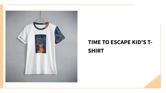 Time To Escape Kid&#039;s T-Shirt by@Outfy
