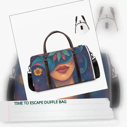 Time To Escape Duffle Bag by@Outfy