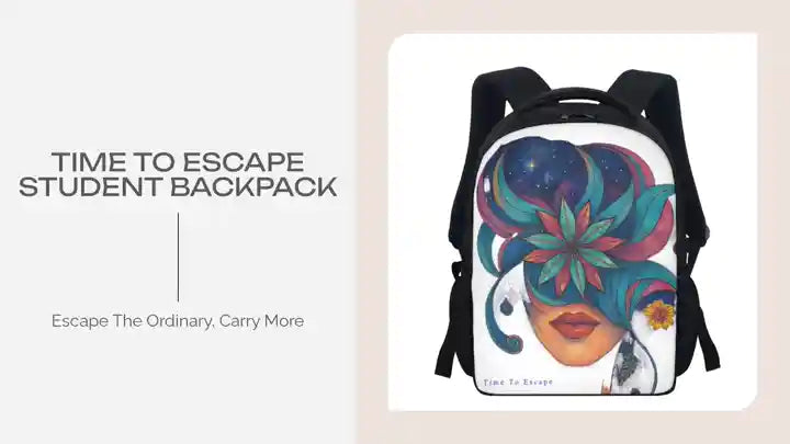 Time To Escape Student Backpack by@Outfy