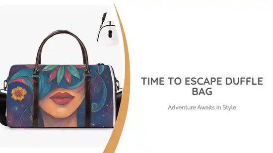 Time To Escape Duffle Bag by@Outfy