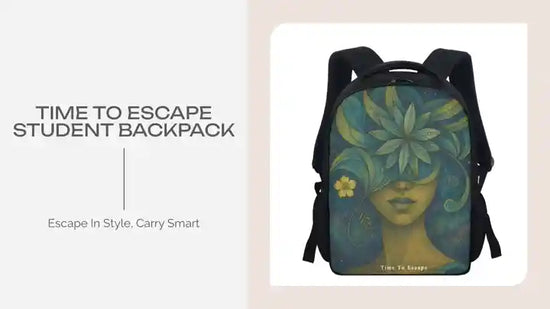 Time To Escape Student Backpack by@Outfy