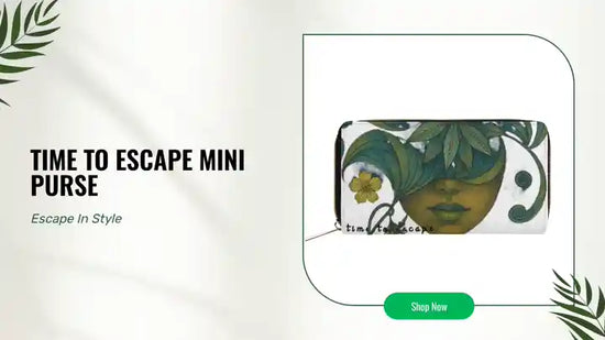 Time To Escape Mini Purse by@Outfy
