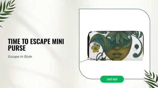Time To Escape Mini Purse by@Outfy