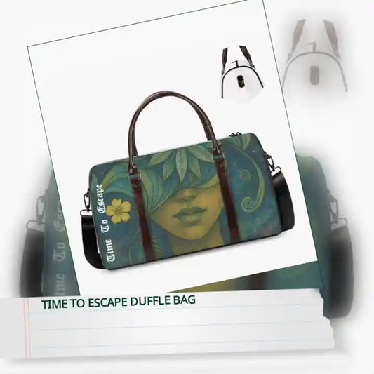 Time To Escape Duffle Bag by@Outfy