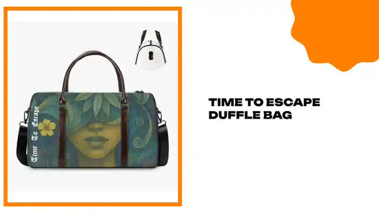 Time To Escape Duffle Bag by@Outfy